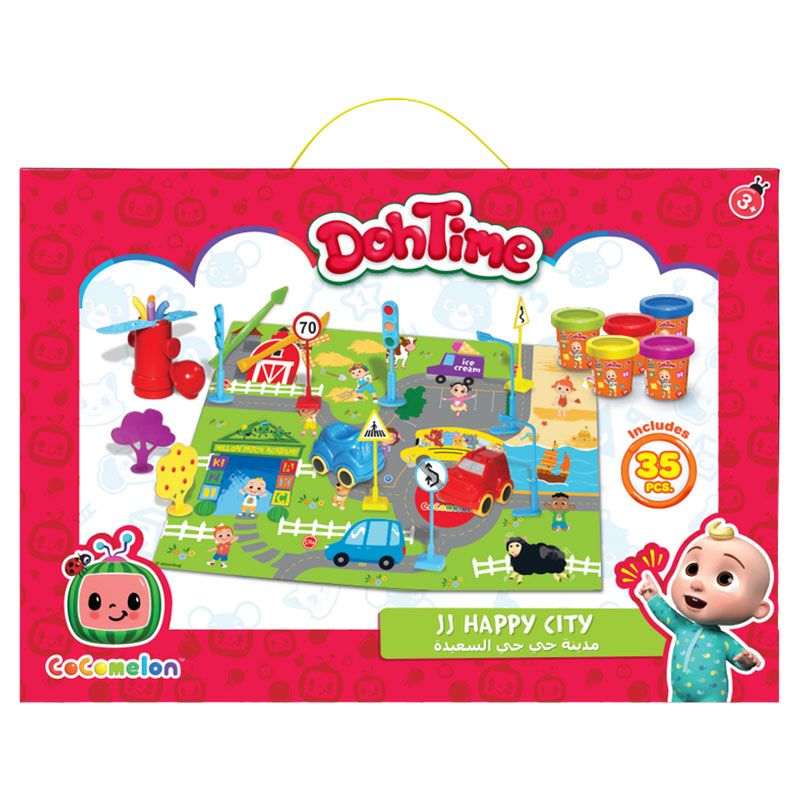 Cocomelon - JJ Happy City Playset - 35 pcs