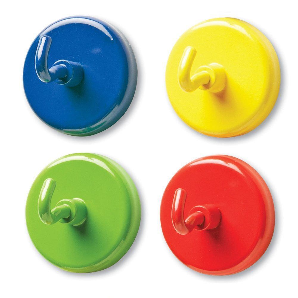 Learning Resources - Super Strong Magnetic Hooks Coloured