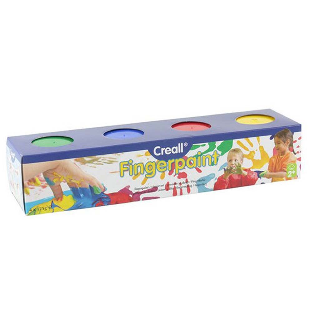 Creall - Fingerpaint - Set of 4 Colours