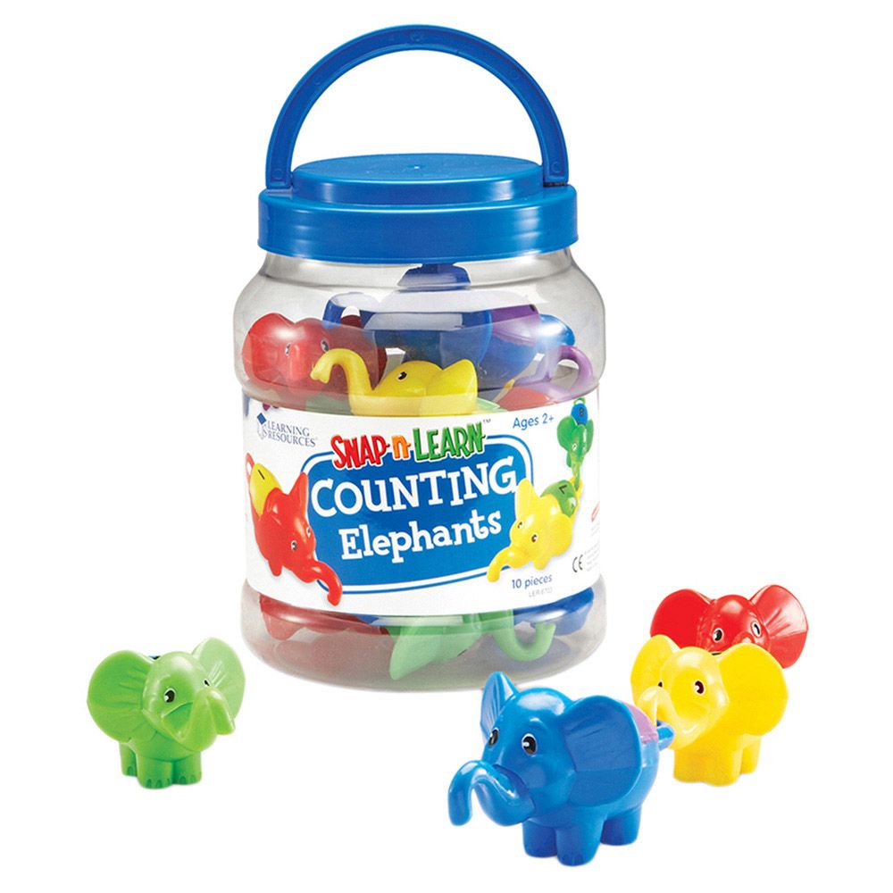 Learning Resources - Snap-N-Learn Counting Elephants