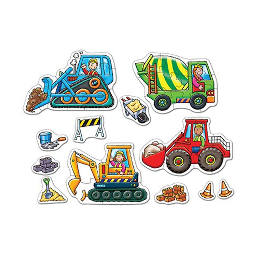 Orchard Toys - Big Wheels Puzzle