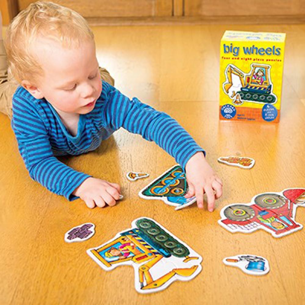 Orchard Toys - Big Wheels Puzzle