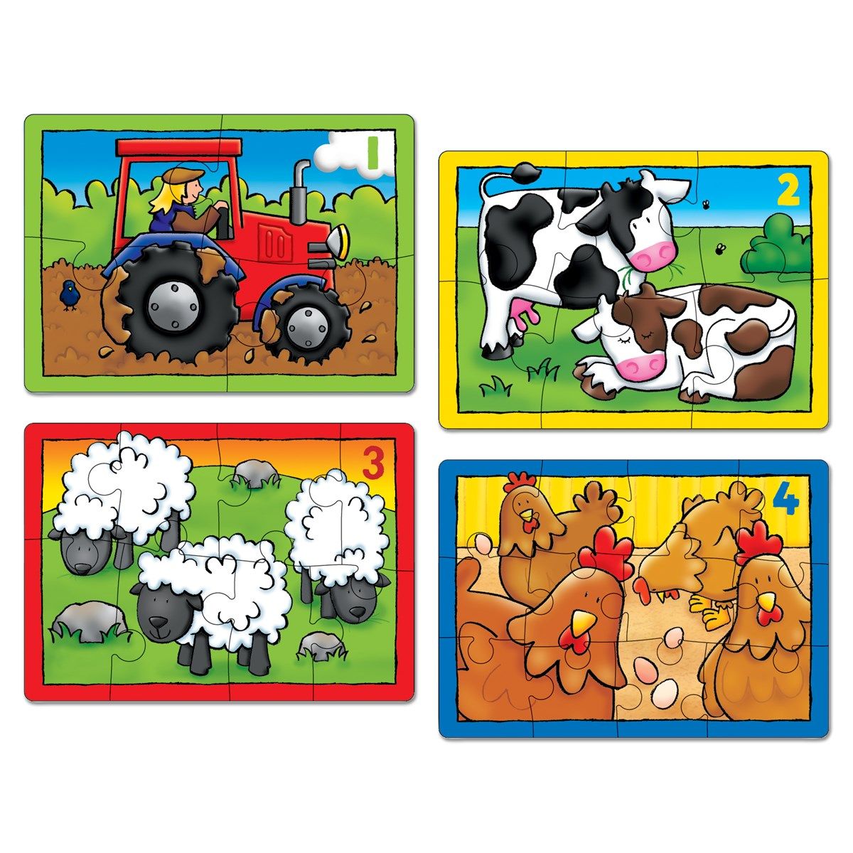 Orchard - Farm Puzzles 4 in a Box