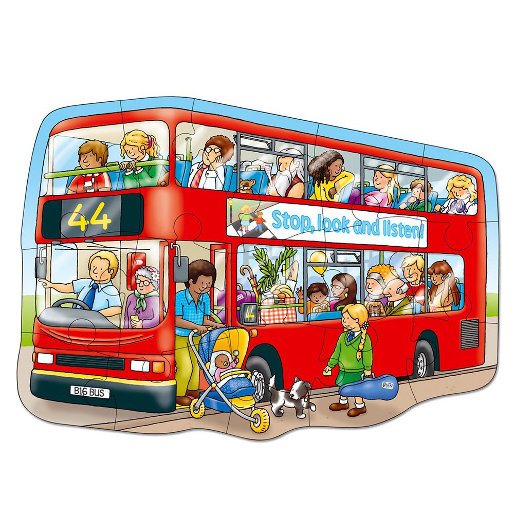 Orchard Toys - Big Bus Jigsaw Puzzle