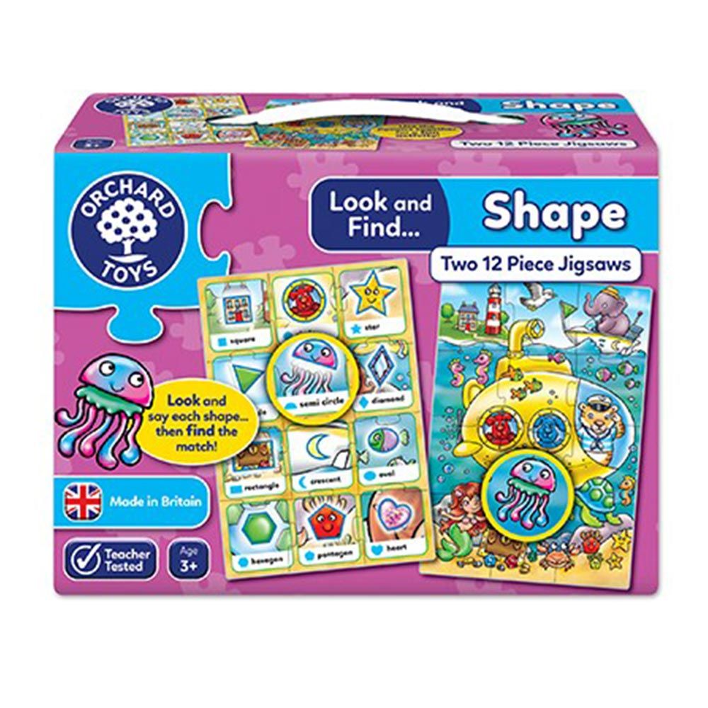 Orchard Toys - Look And Find Shape Puzzle