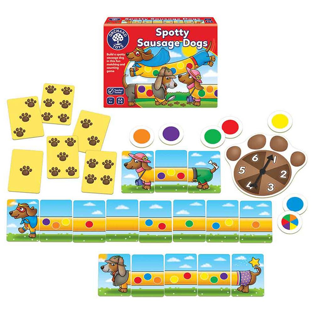 Orchard Toys - Spotty Sausage Dogs Matching Game