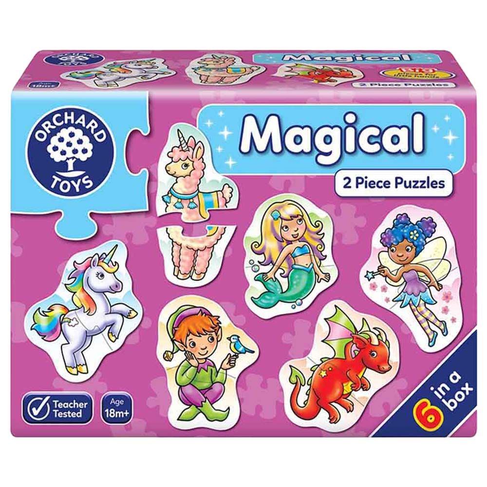 Orchard Toys - Magical 2 Piece Jigsaw Puzzle 6pcs