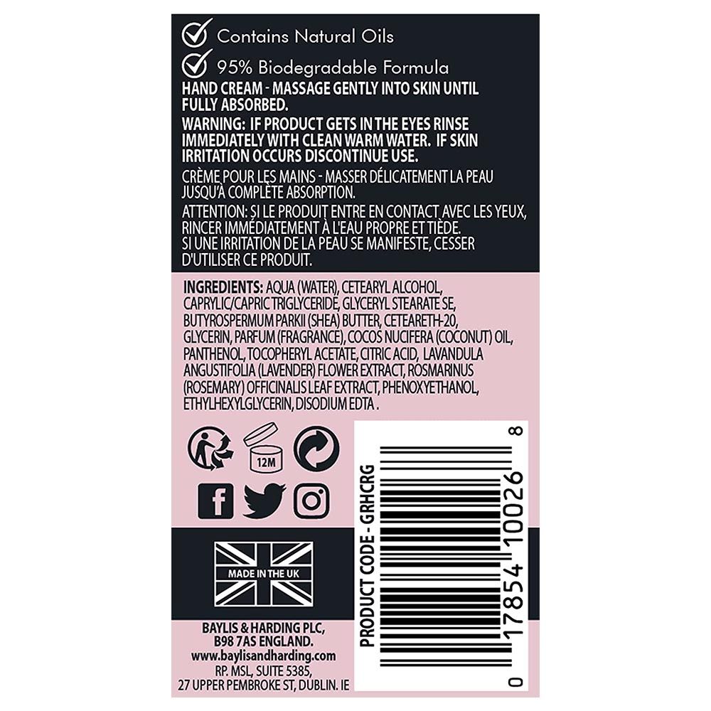 Baylis & Harding - Goodness Rose & Geranium Hand Cream - 75ml