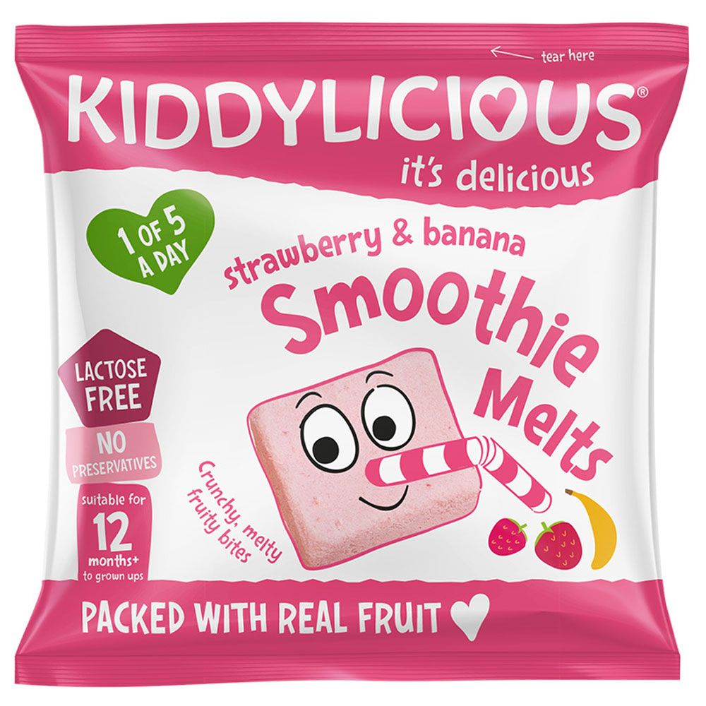 Kiddylicious - Bundle of Strawberry/Banana and Mango/Passion Fruit