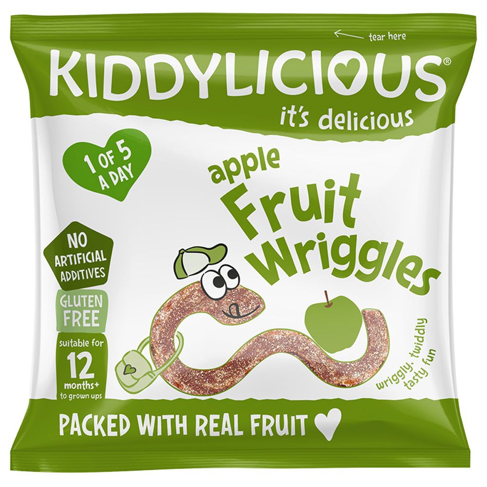 Kiddylicious - Bundle of Apple & Raspberry Wriggle