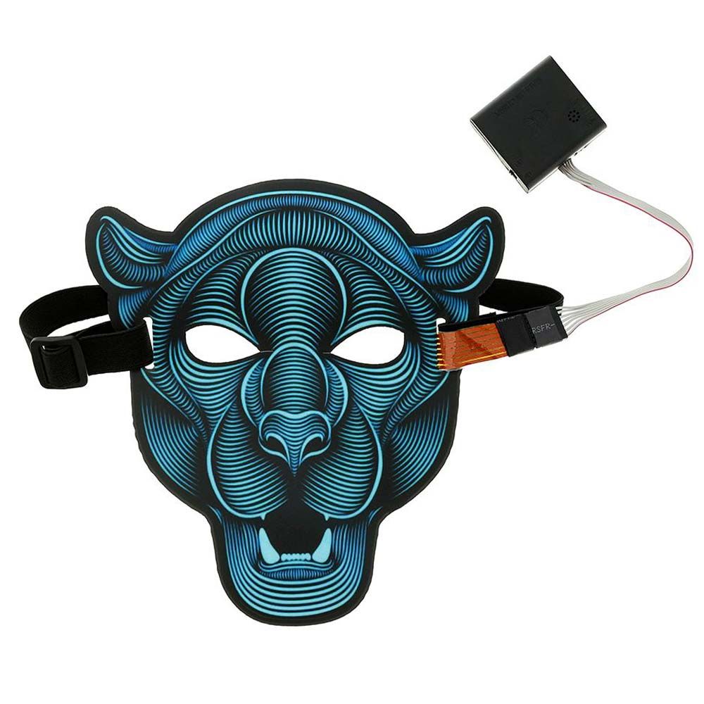 Treasure Box - The Sound Reactive LED Mask -  Panther