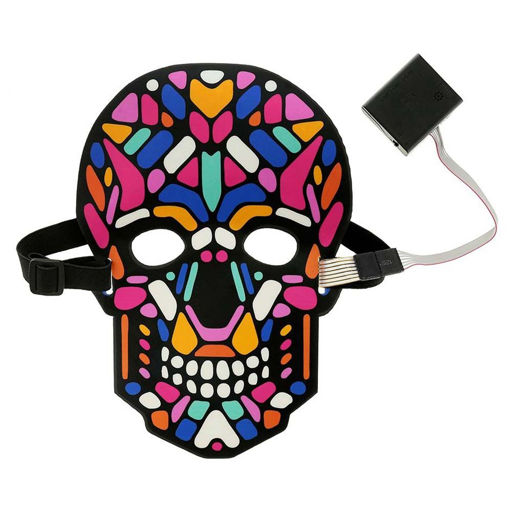 Treasure Box - The Sound Reactive LED Mask -  Skull