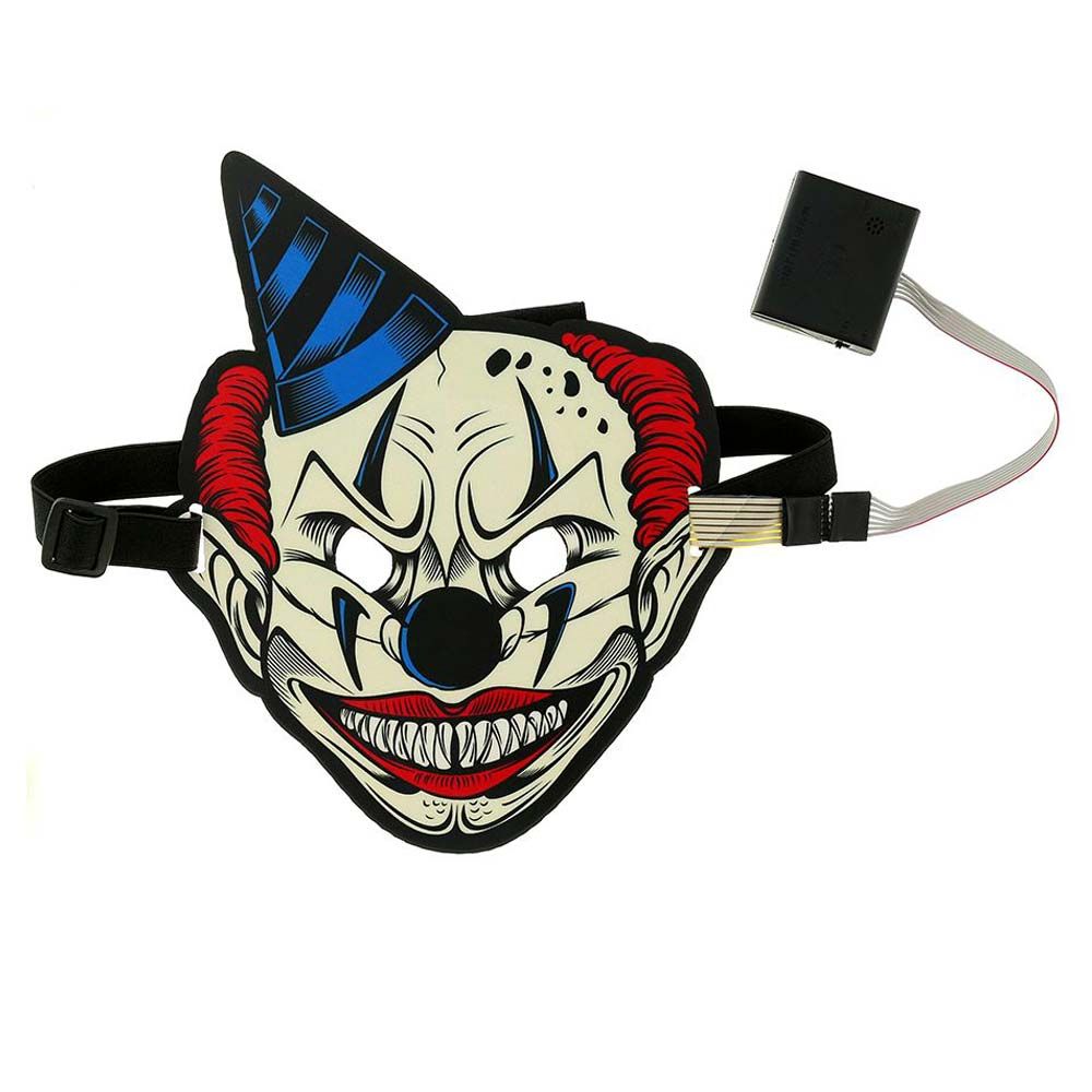 Treasure Box - The Sound Reactive LED Mask -  Clown