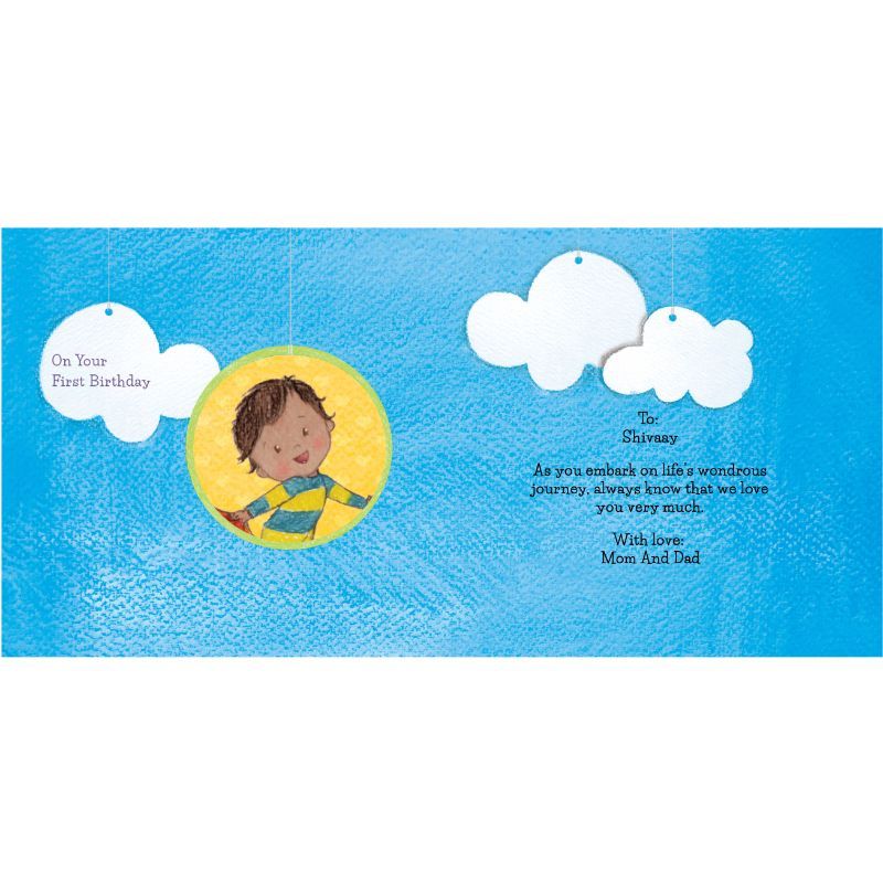 As I Turn One - Boy (Personalized Book)