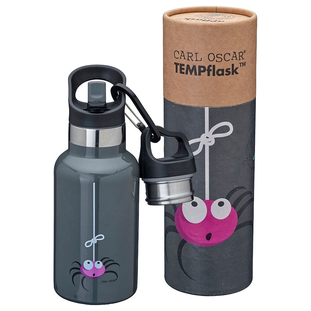 Carl Oscar - Kids Temp Flask 350ml - Grey