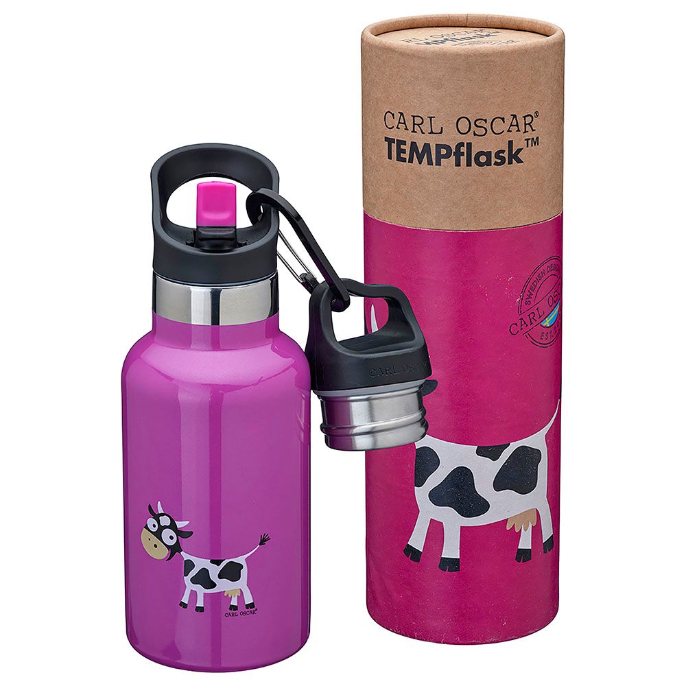 Carl Oscar - Kids Temp Flask 350ml - Purple