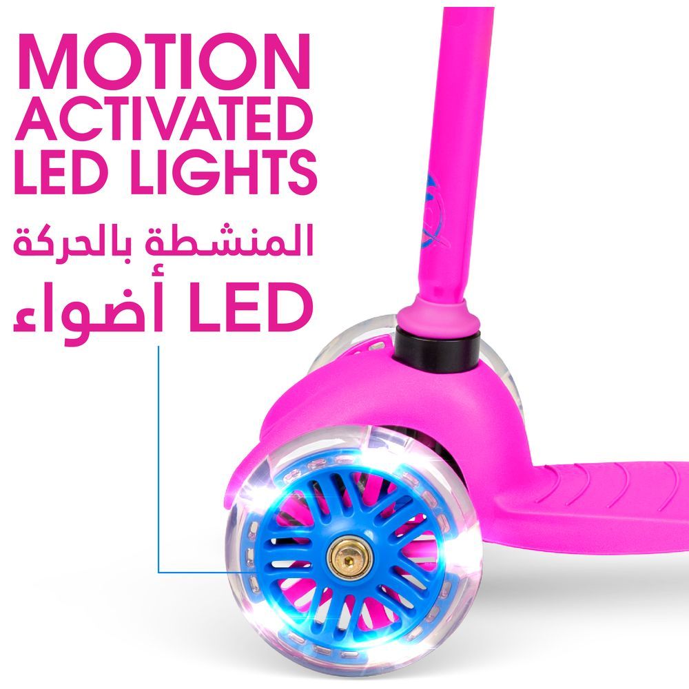 Madd Gear - Zycom Zinger Light-Up Scooter - Pink/Blue