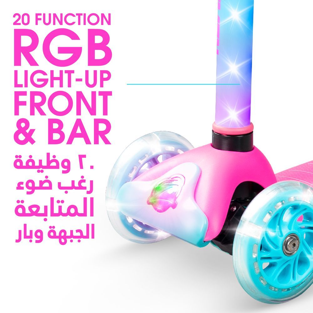 Madd Gear - Zycom Zipper Lumen Scooter - Pink/Teal