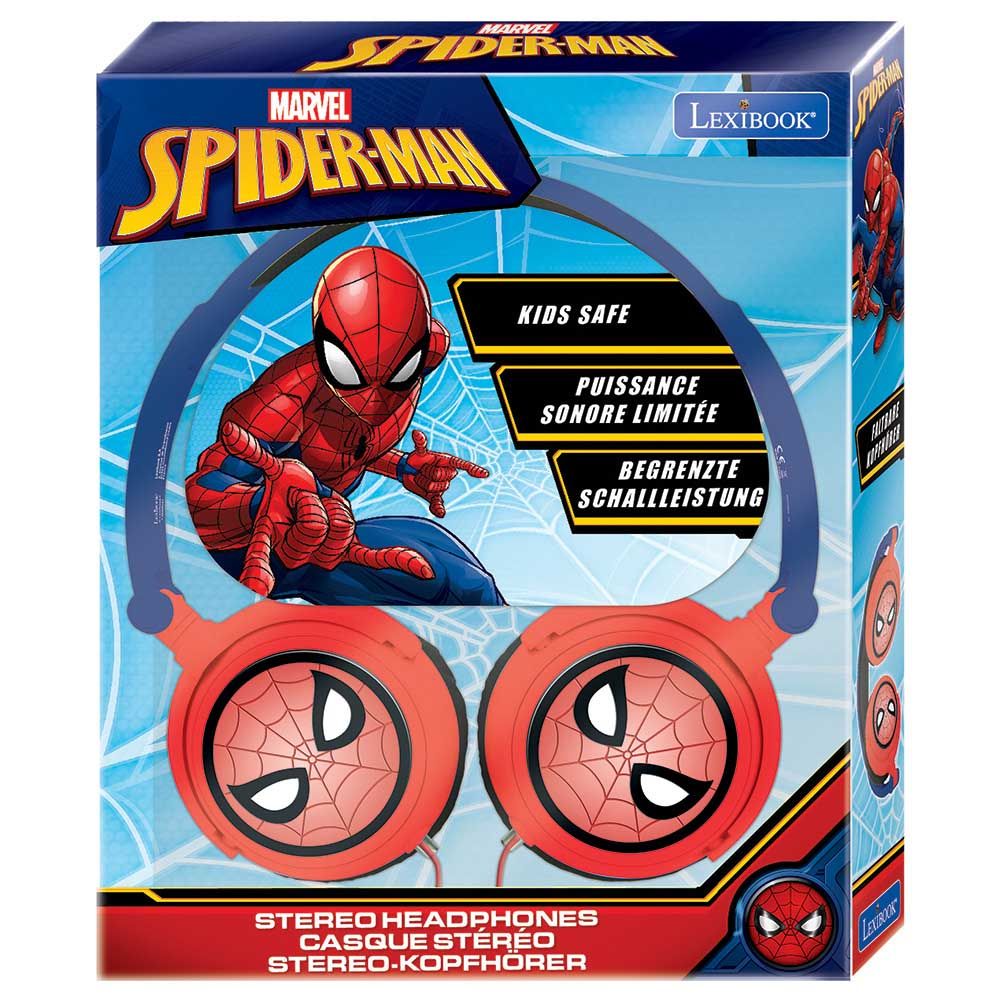 Lexibook - Spider-Man Stereo Wired Foldable Headphone