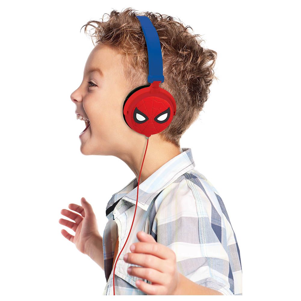 Lexibook - Spider-Man Stereo Wired Foldable Headphone