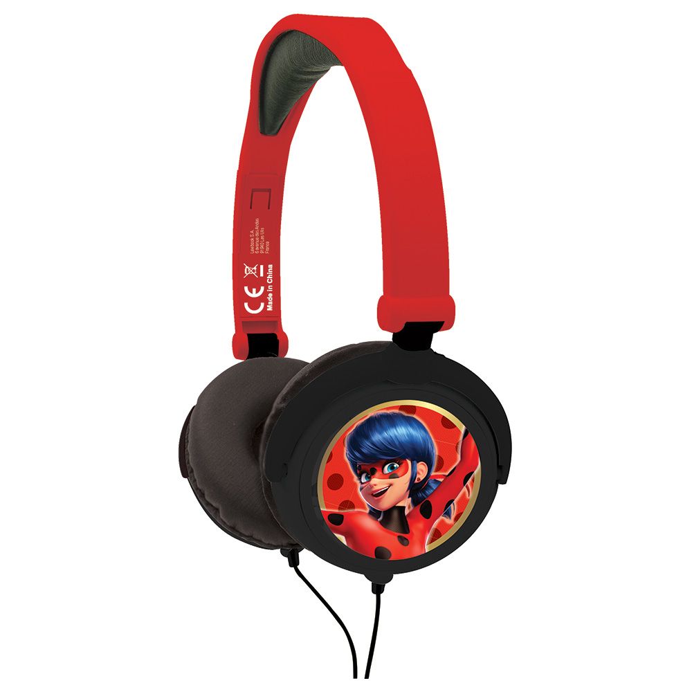 Lexibook - Miraculous Stereo Wired Foldable Headphone