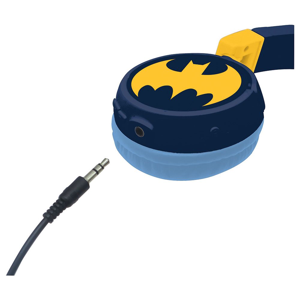 Lexibook - Batman 2-In-1 Bluetooth & Wired Foldable Headphone