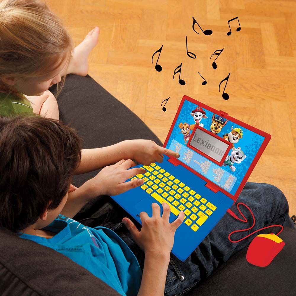 Lexibook - Paw Patrol Bilingual Educational Laptop - Arabic/English