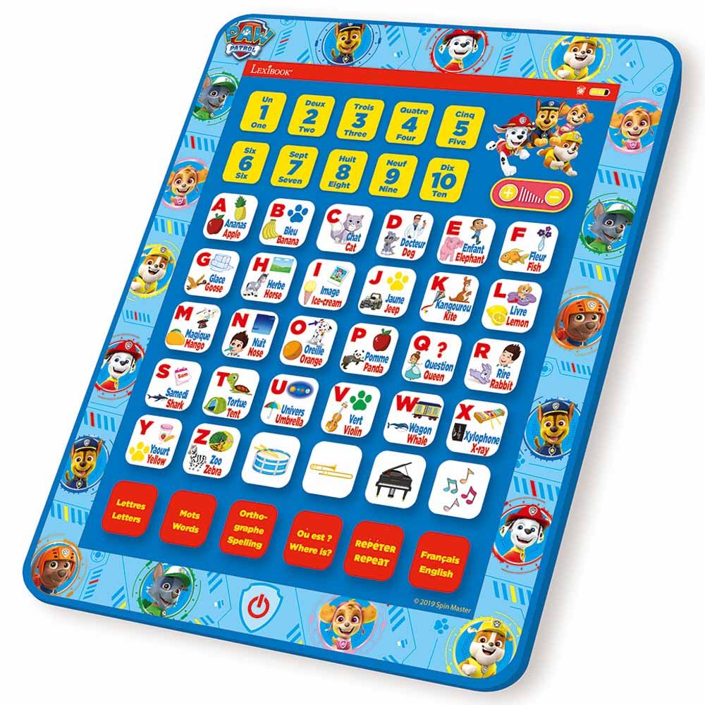 Lexibook - Paw Patrol Bilingual Educational Tablet