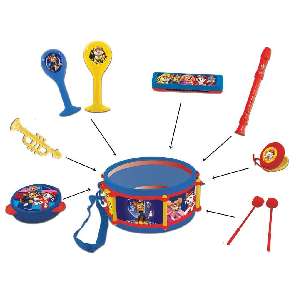 Lexibook - Paw Patrol Musical Set - 7pcs