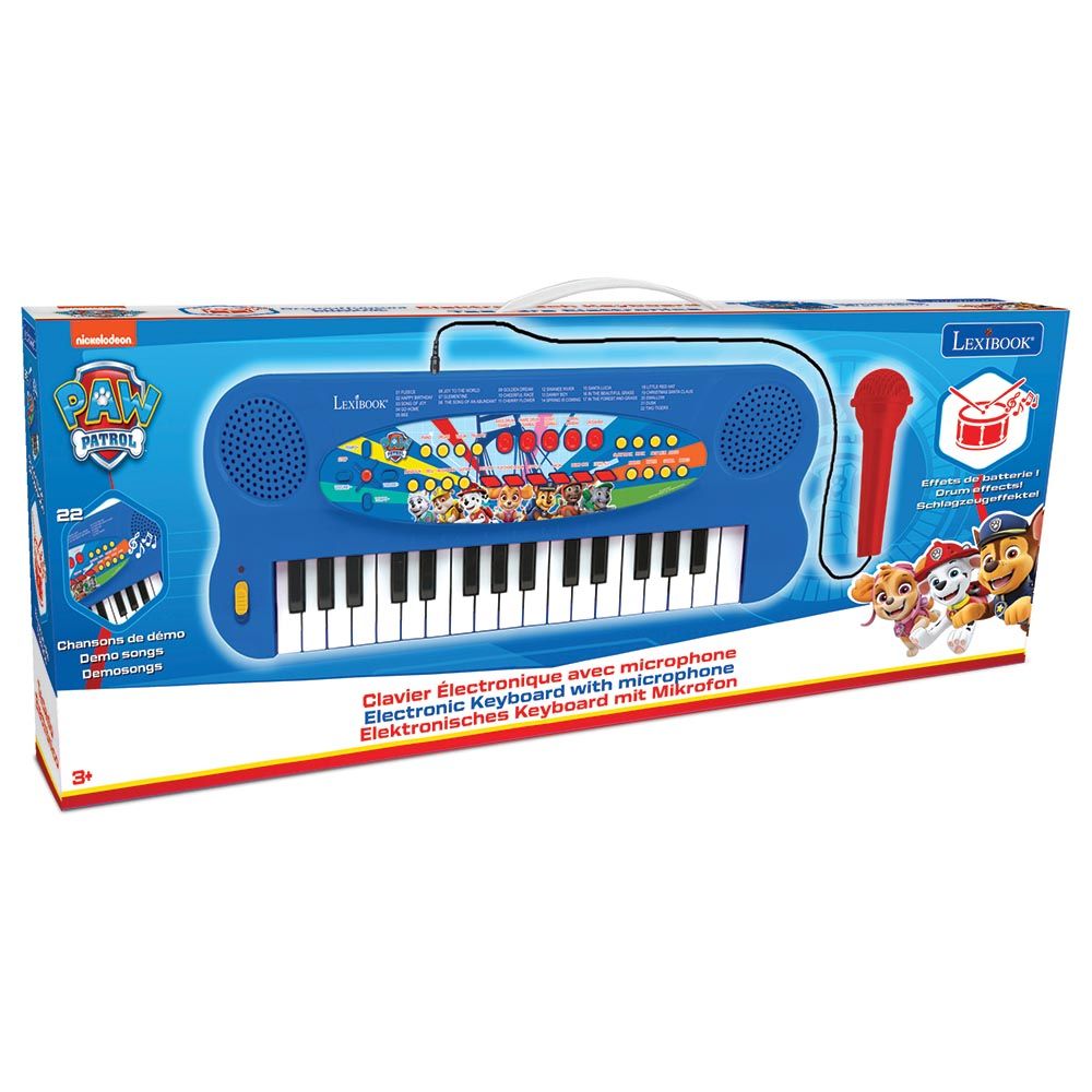 Lexibook - Paw Patrol Electronic Keyboard w/ Mic - 32 Keys