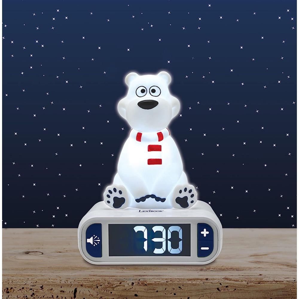 Lexibook - Polar Bear 3D Design Colour Change Pocket - Night Light Approx. 13cm