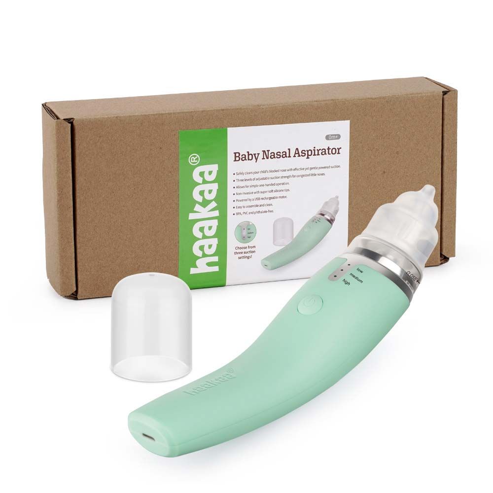 Haakaa - Electric Baby Nasal Aspirator - Snot Nose Cleaner