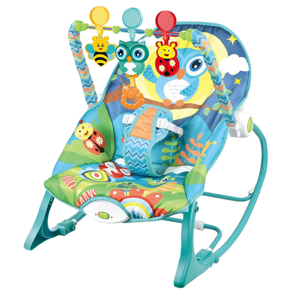 Tiibaby Infant To Toddler Rocker Turquoise Buy at Best Price from Mumzworld United Arab Emirates