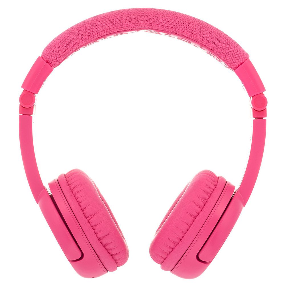 BuddyPhones - Play Plus Bluetooth Headphones - Rose Pink