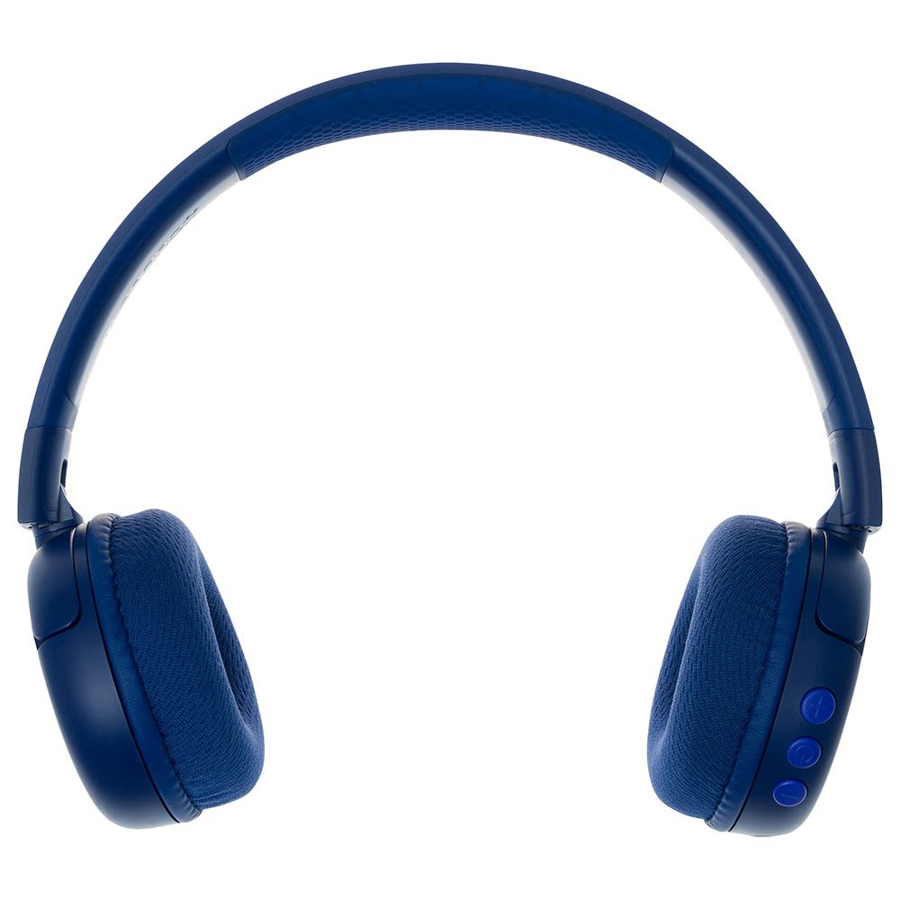 Buddyphones - Pop Fun Bluetooth Wireless Headset - Deep Blue