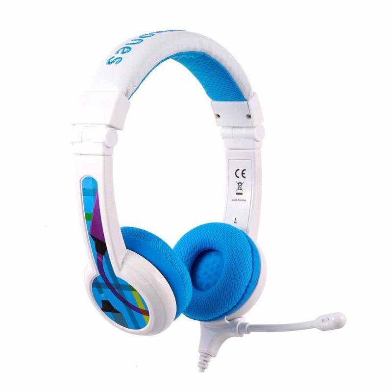 Buddyphones - School Plus Kids Headphones - Blue Hearing Protection