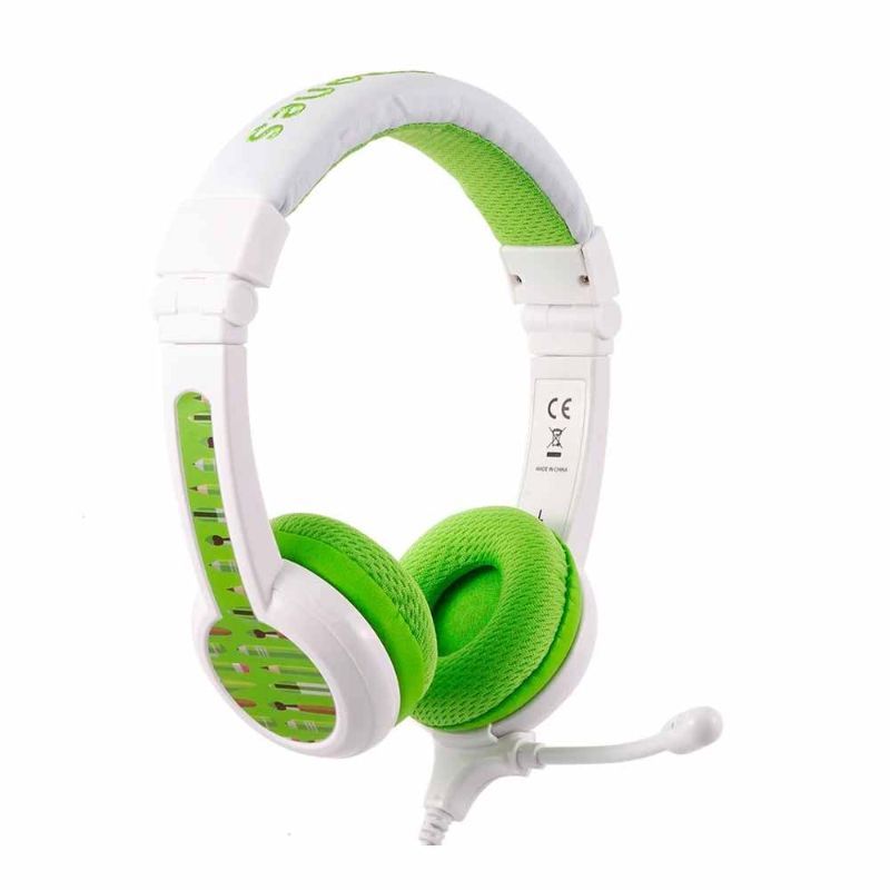 Buddyphones - School Plus Kids Headphones - Green Hearing Protection