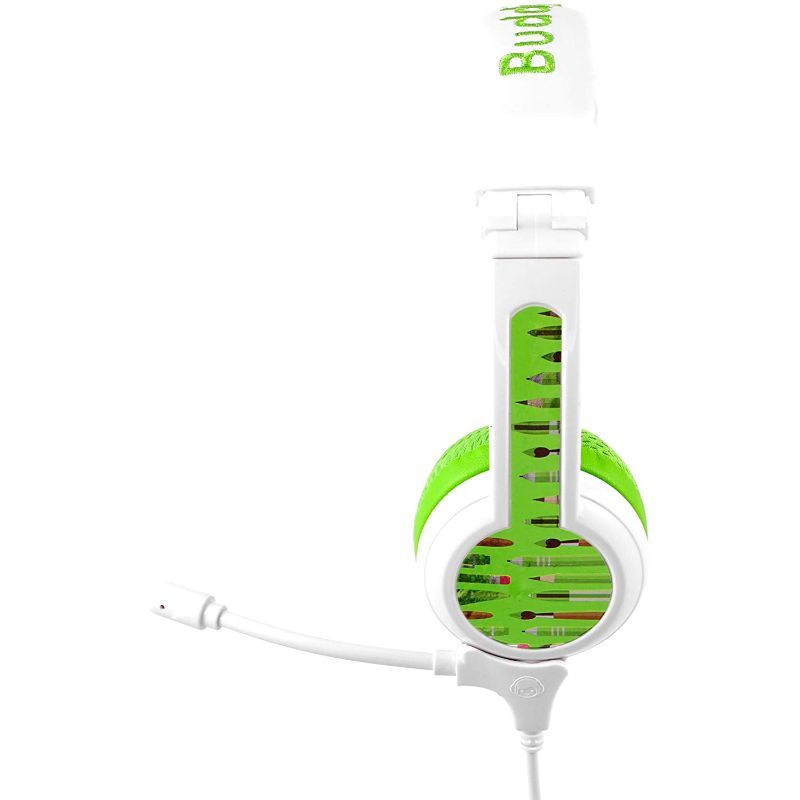 Buddyphones - School Plus Kids Headphones - Green Hearing Protection