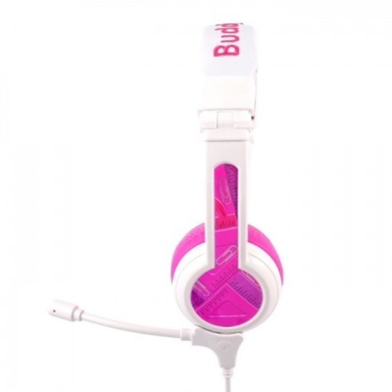 Buddyphones - School Plus Kids Headphones - Pink Hearing Protection