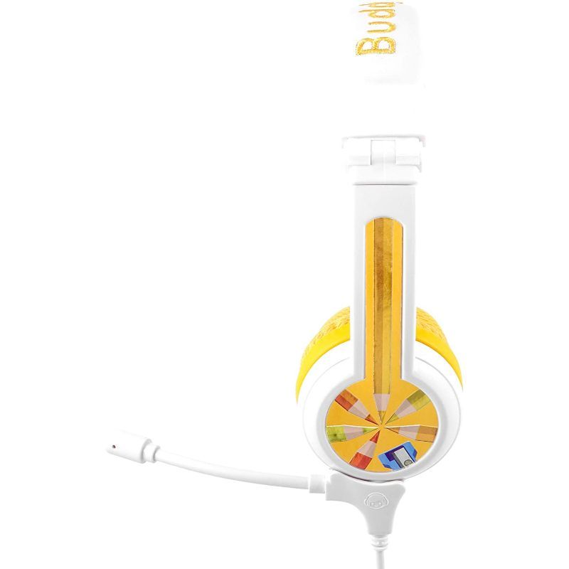 Buddyphones - School Plus Kids Headphones - Yellow Hearing Protection