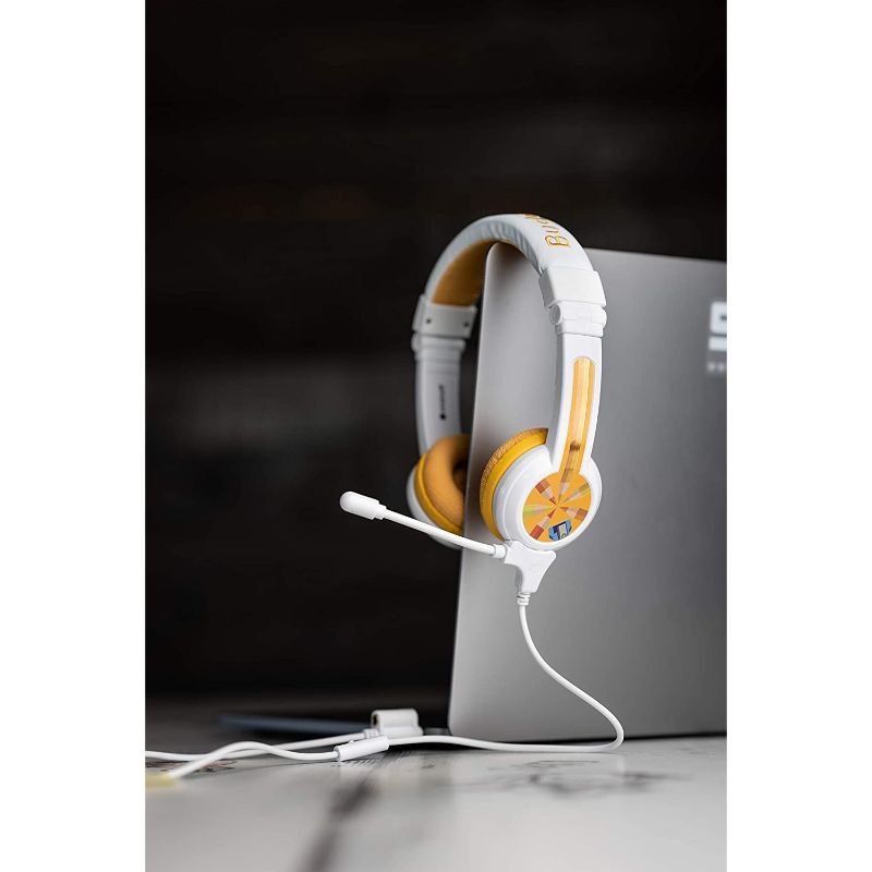 Buddyphones - School Plus Kids Headphones - Yellow Hearing Protection