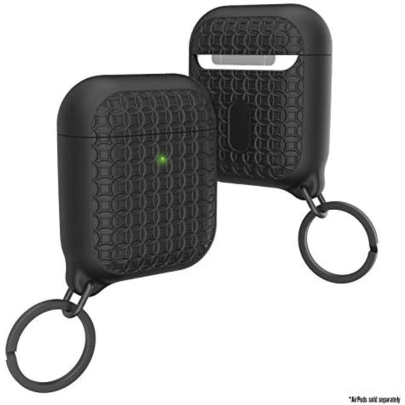 Catalyst - Key Ring Case for Airpods 1 & 2 - Stealth Black