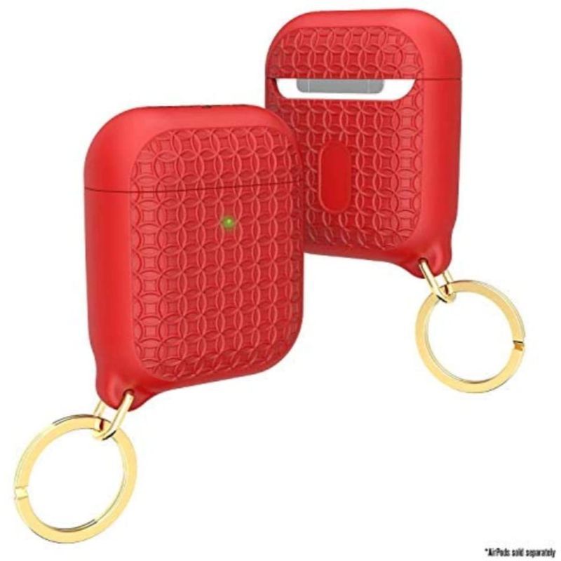 Catalyst - Key Ring Case for Airpods 1 & 2 - Flame Red