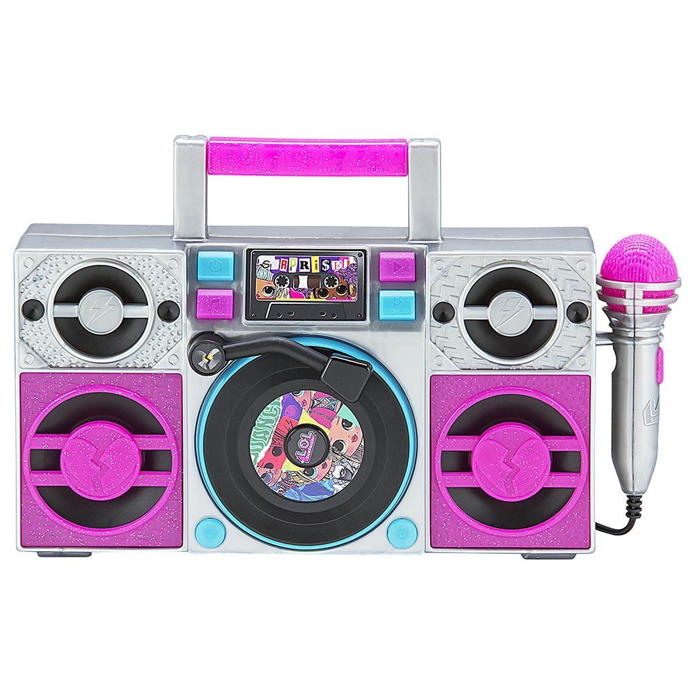 Kiddesigns Lol Surprise Sing Along Karaoke Boombox - Pink