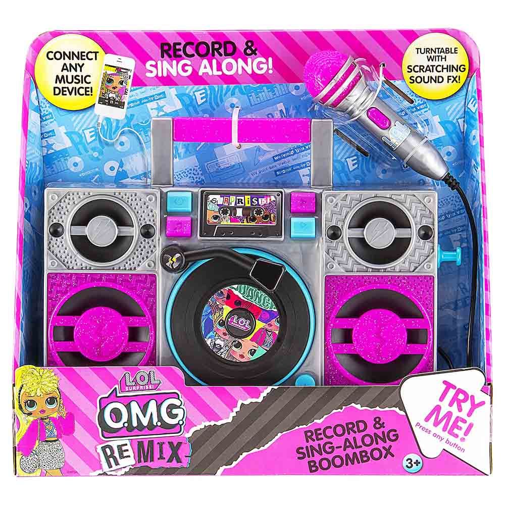 Kiddesigns Lol Surprise Sing Along Karaoke Boombox - Pink