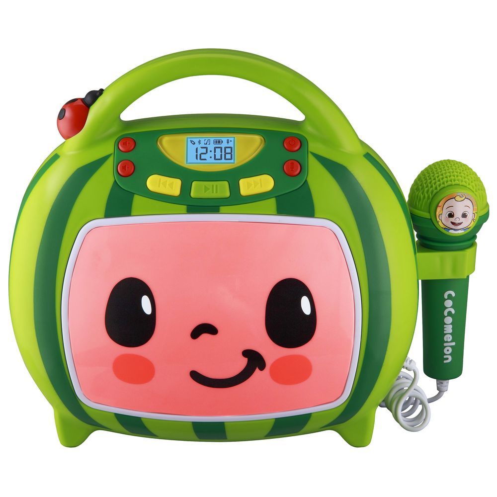 Kid Designs - Cocomelon Bluetooth Sing-Along Karaoke Player