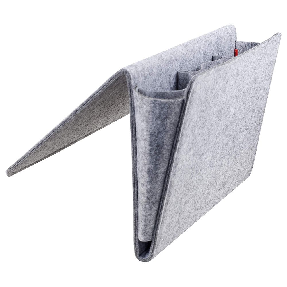 Kikkerland - Felt Bedside Caddy - Large - Grey