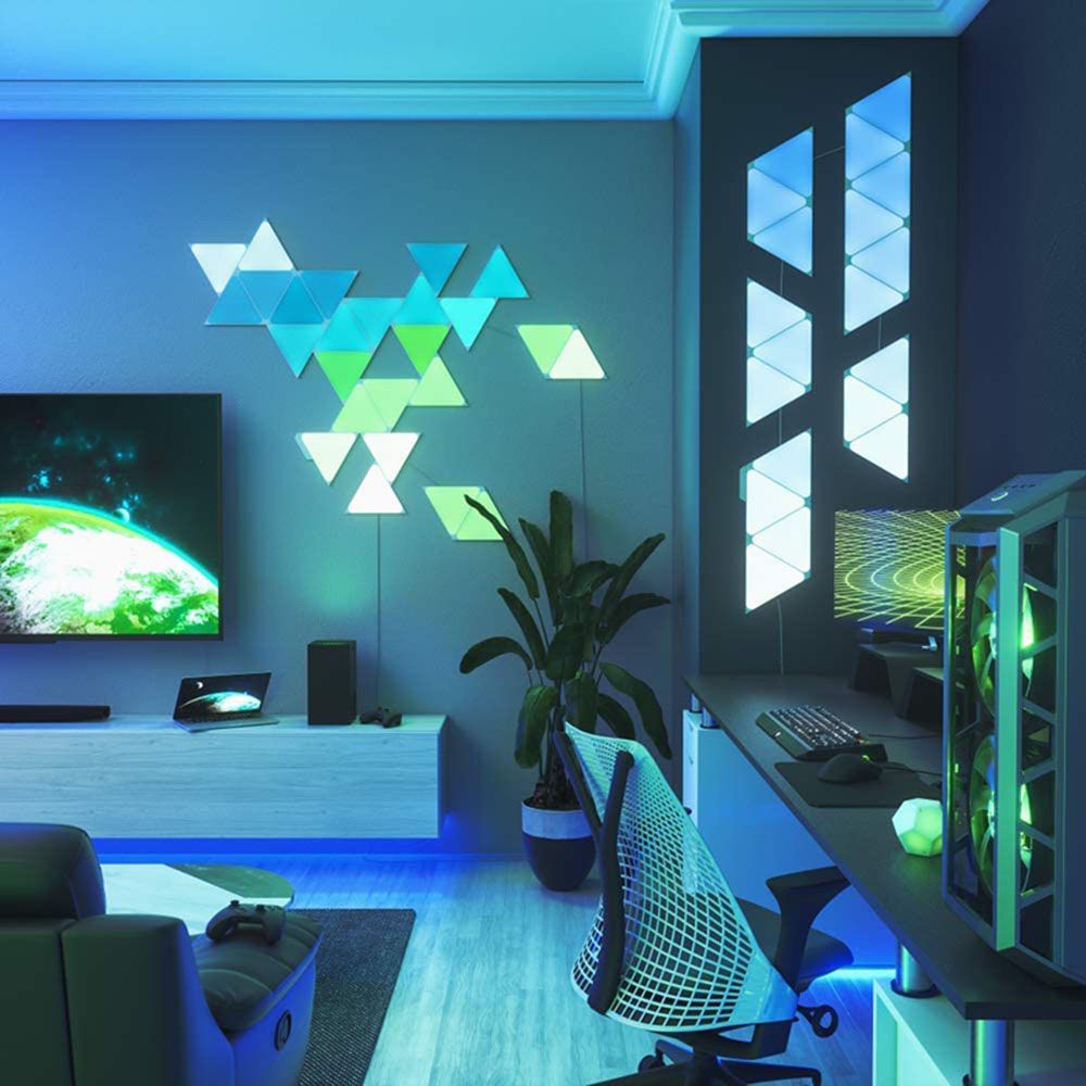 Nanoleaf Shapes Triangles Mini Starter Kit Pack Of 5