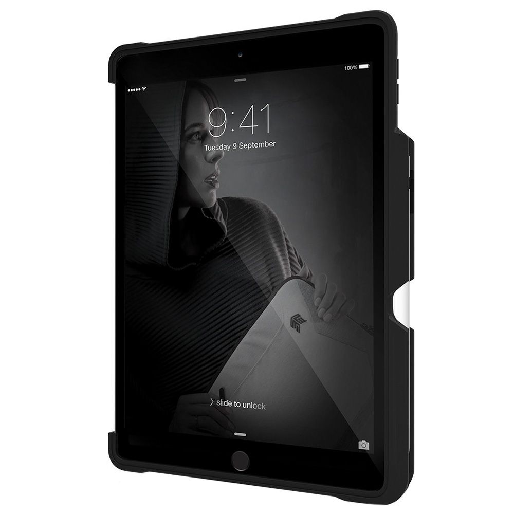 STM - Dux Shell Duo iPad 10.2 Case Cover 2019 AP - Black