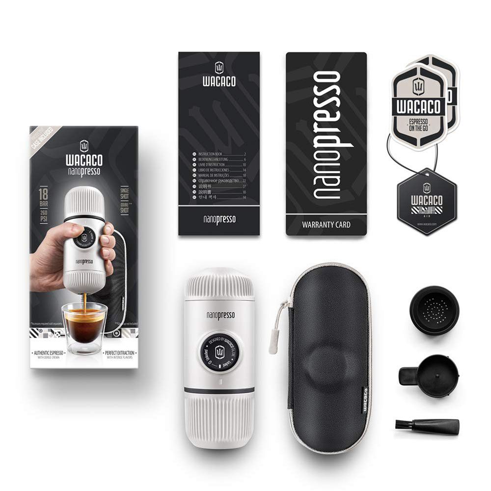 Wacaco - Nanopresso Portable Espresso machine - Chill White